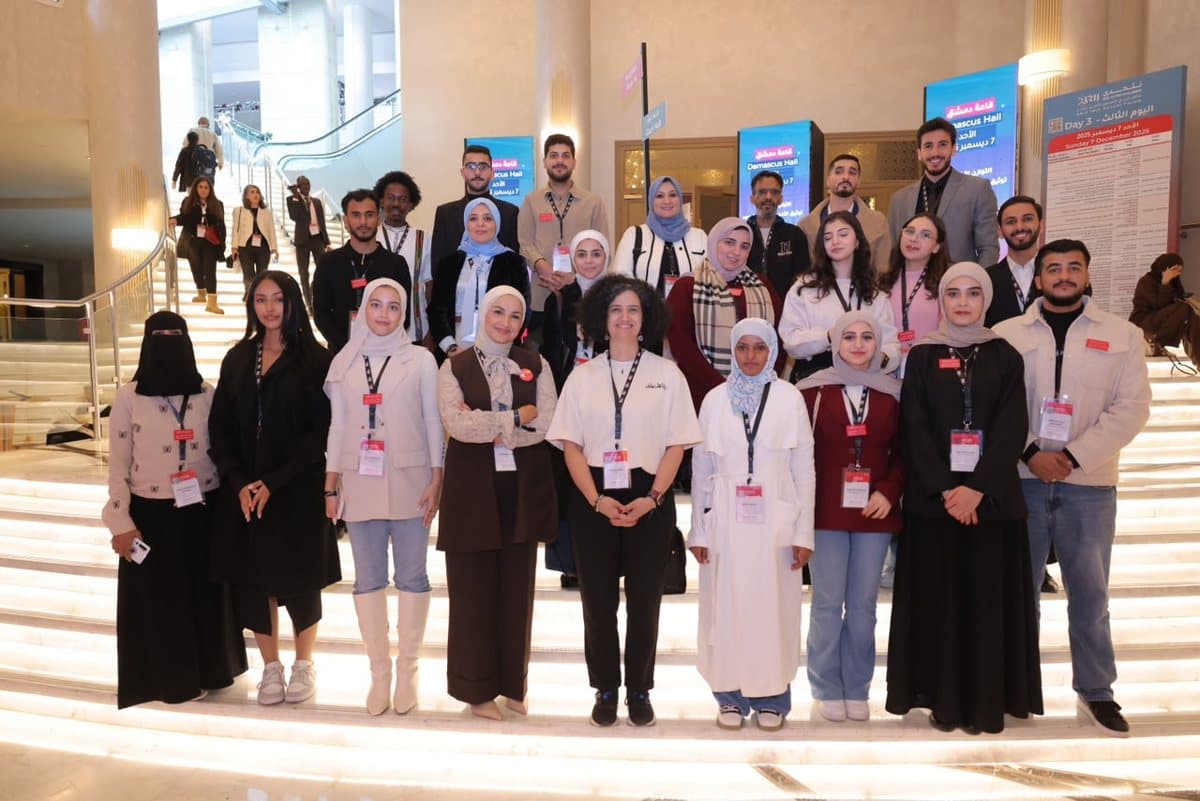 Newsroom volunteers at the ARIJ Annual Forum